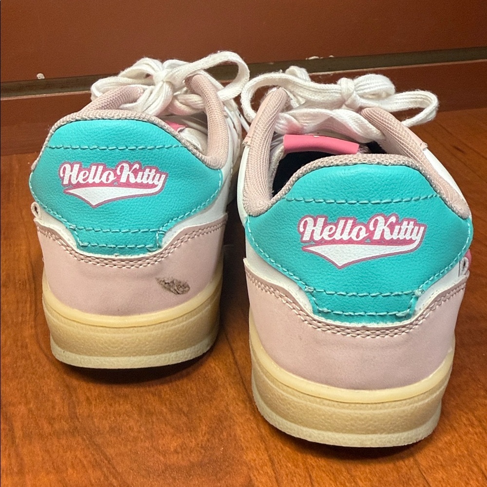 Zara Hello Kitty Sneakers with Pink and White Accents - Picture 3 of 5